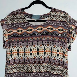 Aztec dress from Dillards